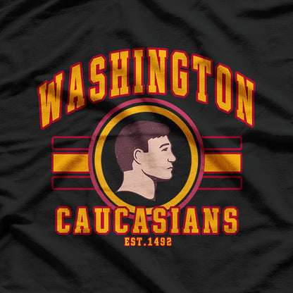 Retro Washington Caucasians Parody T-Shirt