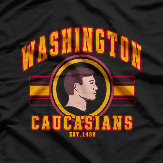 Retro Washington Caucasians Parody T-Shirt