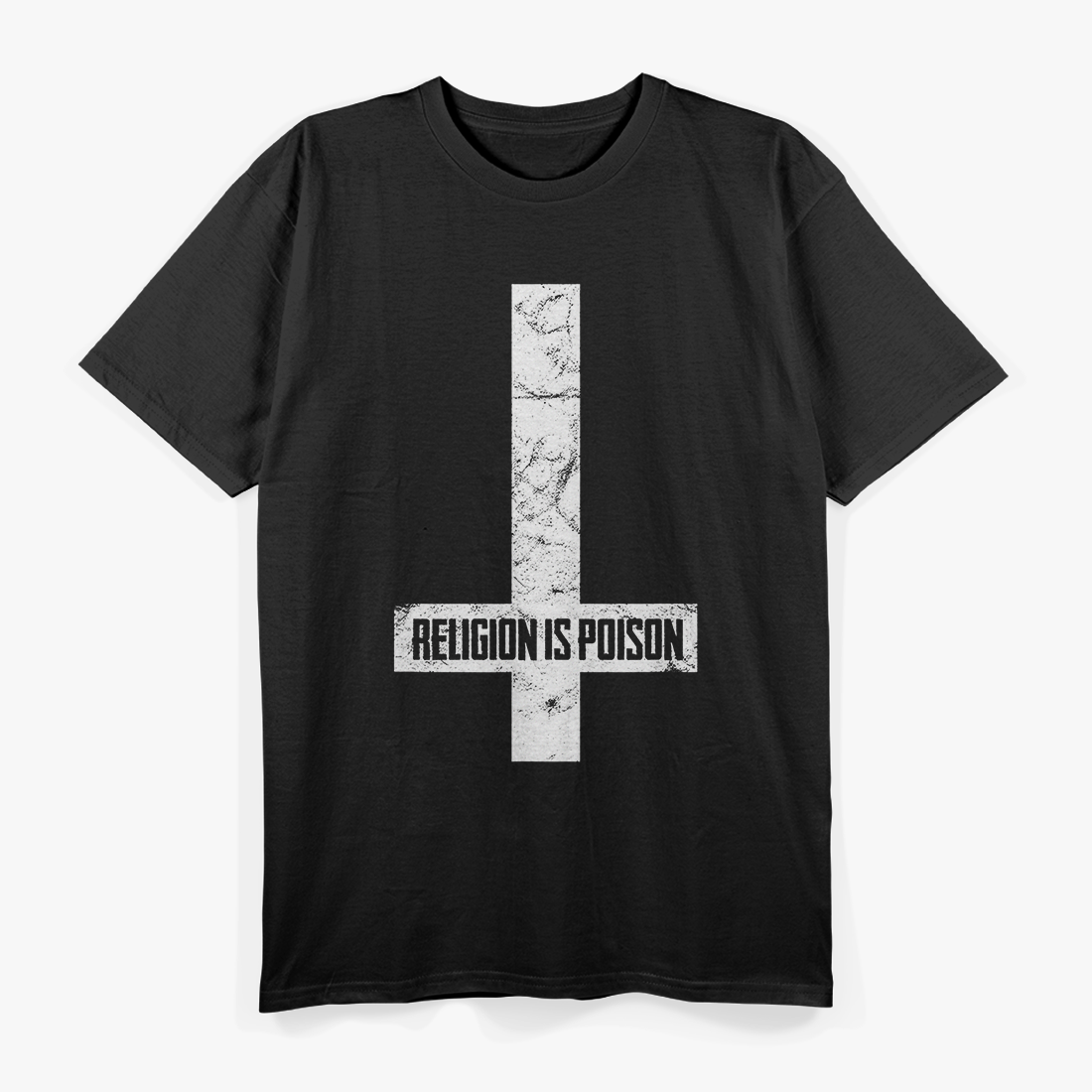 Antichrist Grunge Religion Poison Atheist Gothic T-Shirt