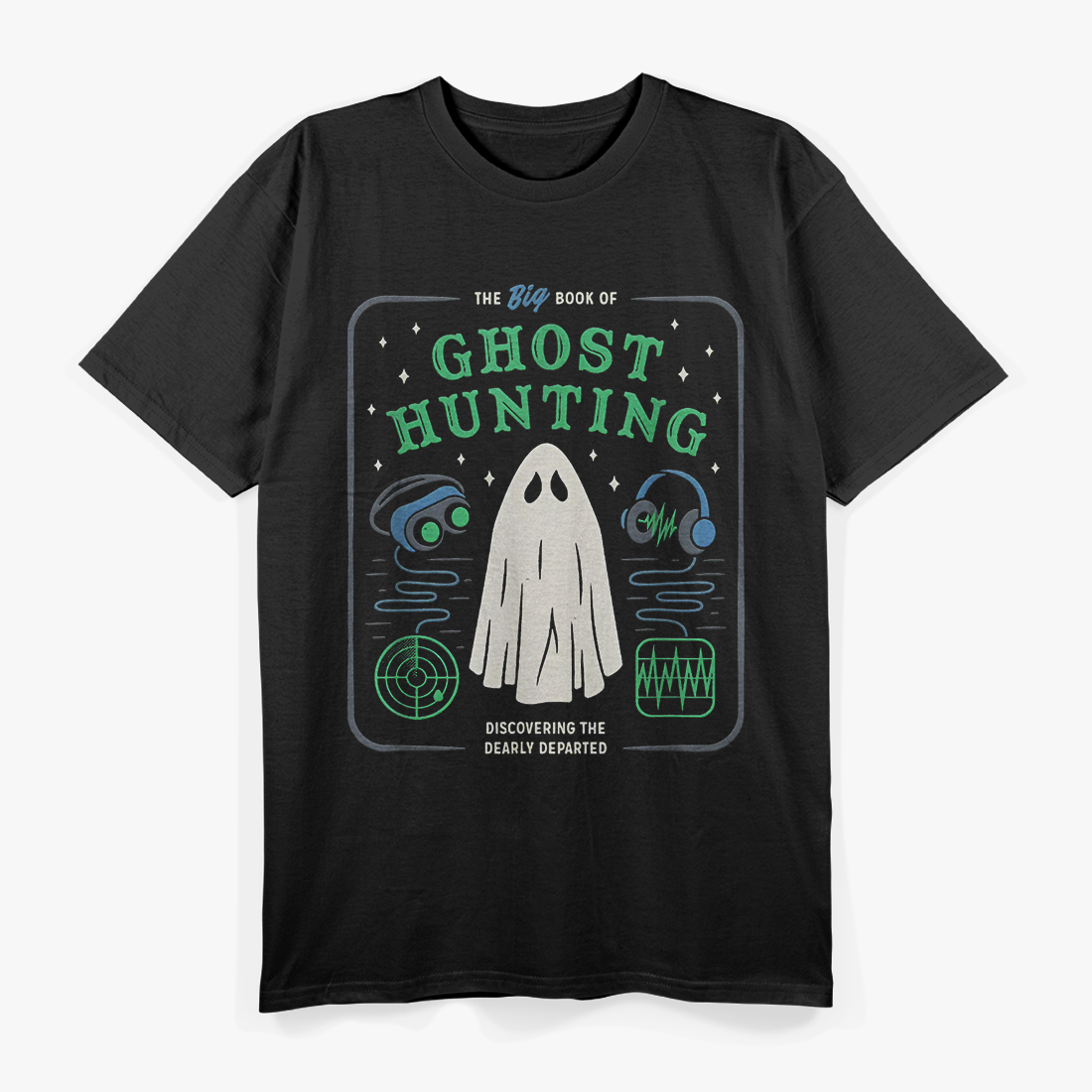 Ghost Hunting Handbook Funny Halloween Enthusiast T-Shirt