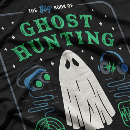 Ghost Hunting Handbook Funny Halloween Enthusiast T-Shirt