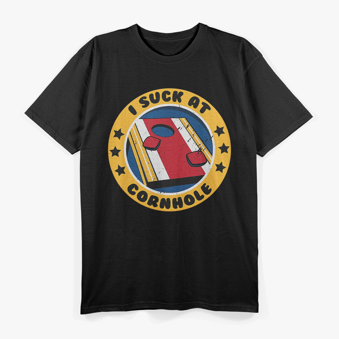 I Suck at Cornhole Cornhole for Cornhole Player T-Shirt