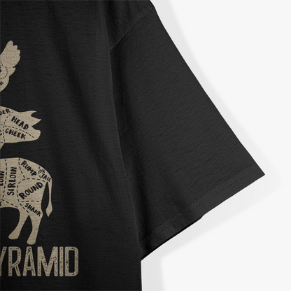 My Food Pyramid - Funny BBQ Edition T-Shirt