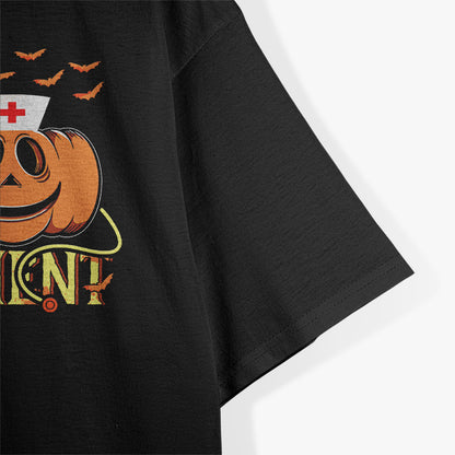 Trick or Treatment Funny Halloween Nurse Medical Humor T-Shirt