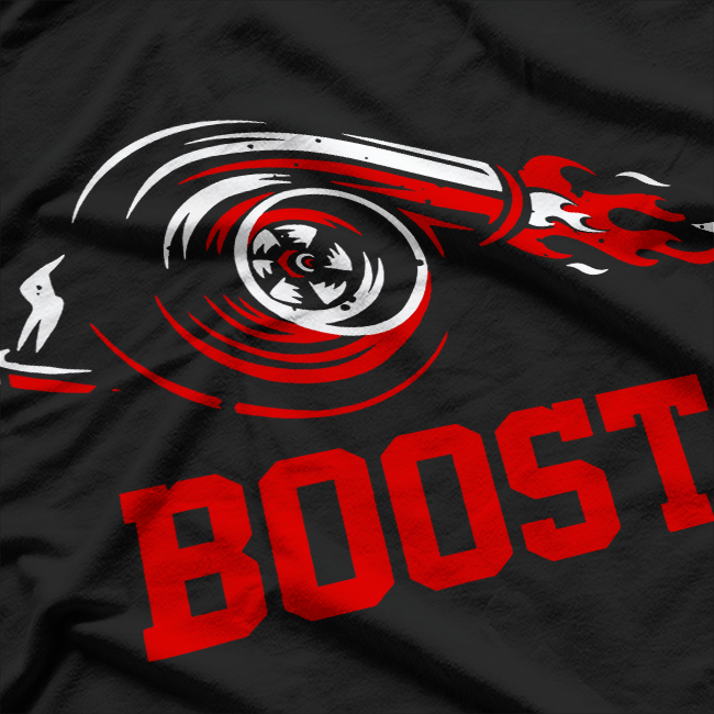 Turbo Boost Mechanic Turbocharger Speed Enthusiast T-Shirt