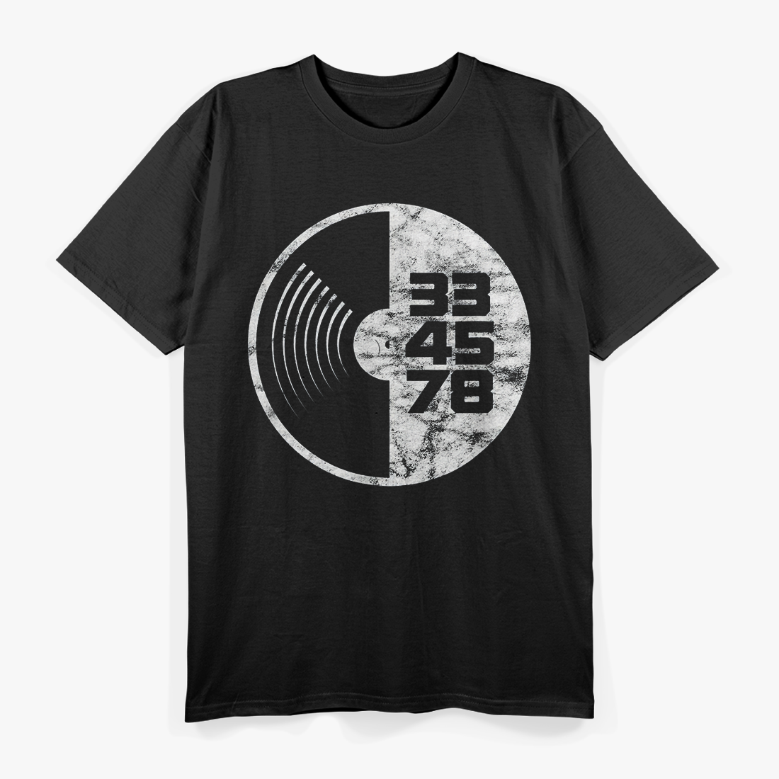 Turntable 33 45 78 RPM Records Vinyl Collector T-Shirt