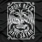 Drink Beers & Hail - Funny Drinking T-Shirt
