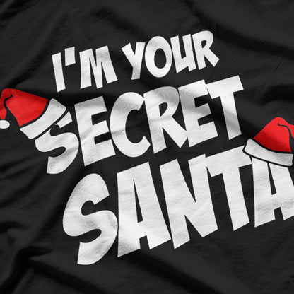 I’m Your Secret Santa Funny Holiday Surprise Design T-Shirt