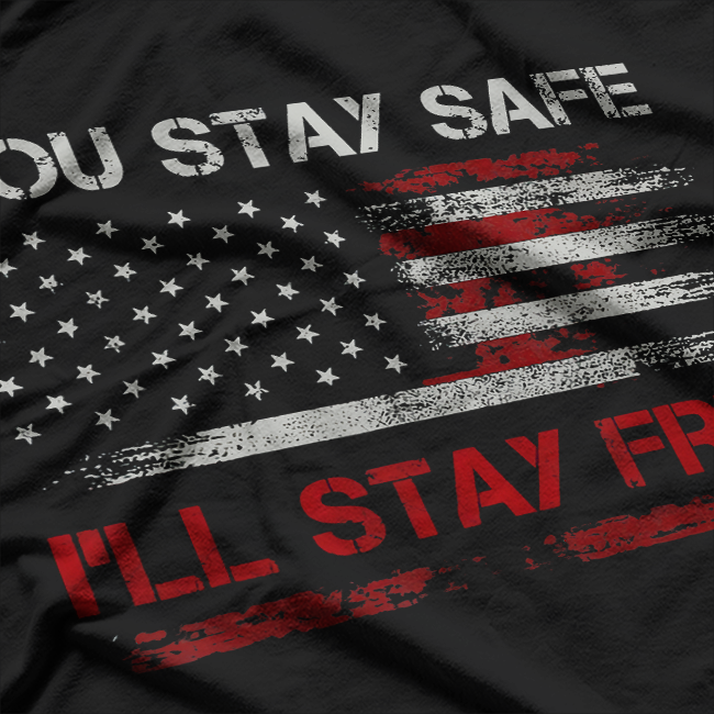 Stay Safe, People Are Fake Funny Sarcastic T-Shirt