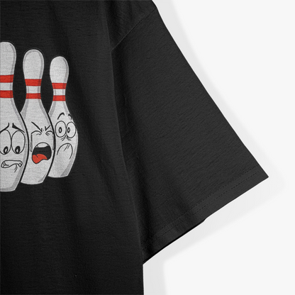 Pin Bowling Cartoon, Bowling T-Shirt