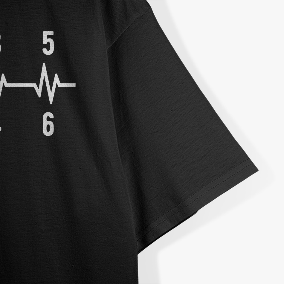 Heartbeat of Driving Six-Speed Manual Transmission Lover Shirt