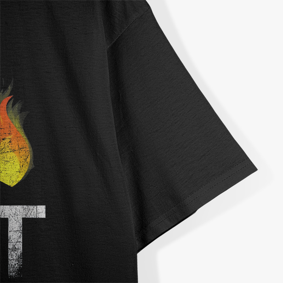 Stay Lit – Fire Burn Occult Vibes T-Shirt