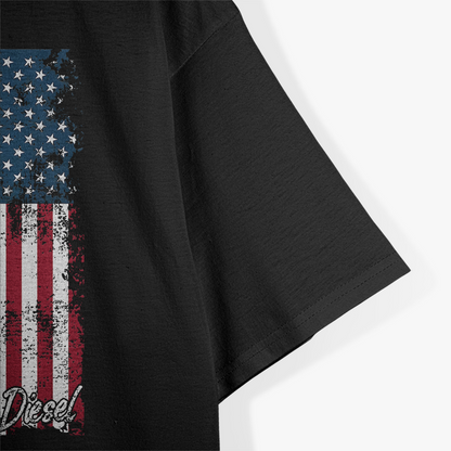 Powerstroke Burning Diesel American T-Shirt