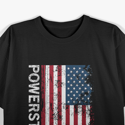 Powerstroke Burning Diesel American T-Shirt