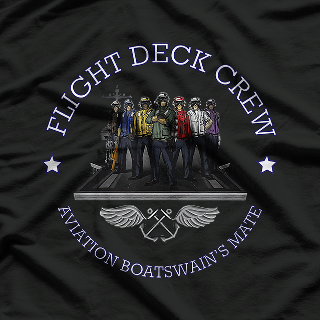 Aviation Boatswain Mate Flight Deck Crew Gift Idea T-Shirt