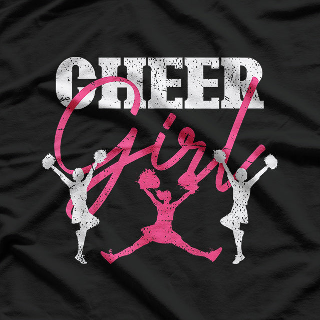 Cheer Team Women and Girls Cheering Their Hearts Out T-Shirt