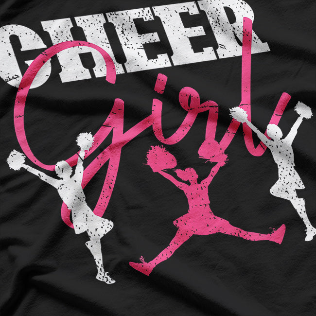 Cheer Team Women and Girls Cheering Their Hearts Out T-Shirt