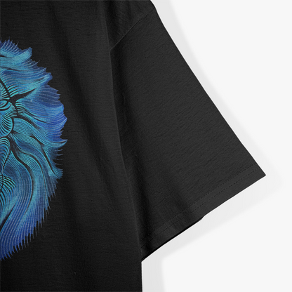 Blue Leo – Bold and Brave Zodiac Energy T-Shirt