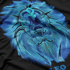 Blue Leo – Bold and Brave Zodiac Energy T-Shirt