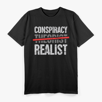 Conspiracy Theory Enthusiast - Distressed Edition T-Shirt