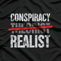 Conspiracy Theory Enthusiast - Distressed Edition T-Shirt