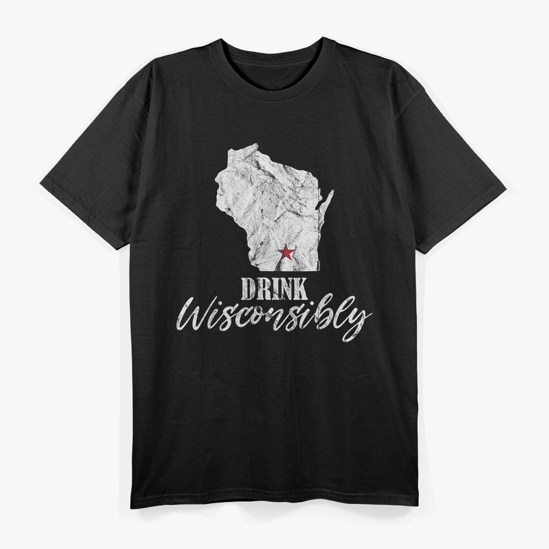 Drink Wisconsibly Wisconsin WI Drinking Beer Lover T-Shirt