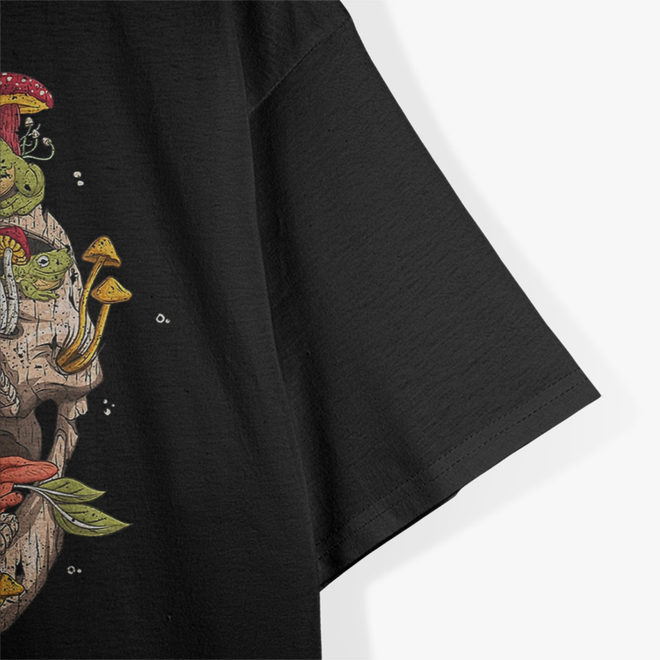 Frog Skull & Mushroom Collector T-Shirt