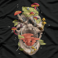 Frog Skull & Mushroom Collector T-Shirt