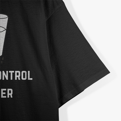 Quality Control Milk & Cookie Funny Manager T-Shirt