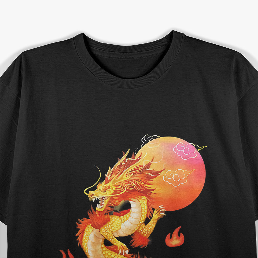 Asian Chinese Dragon - A Powerful Symbol of Fortune and Strength T-Shirt