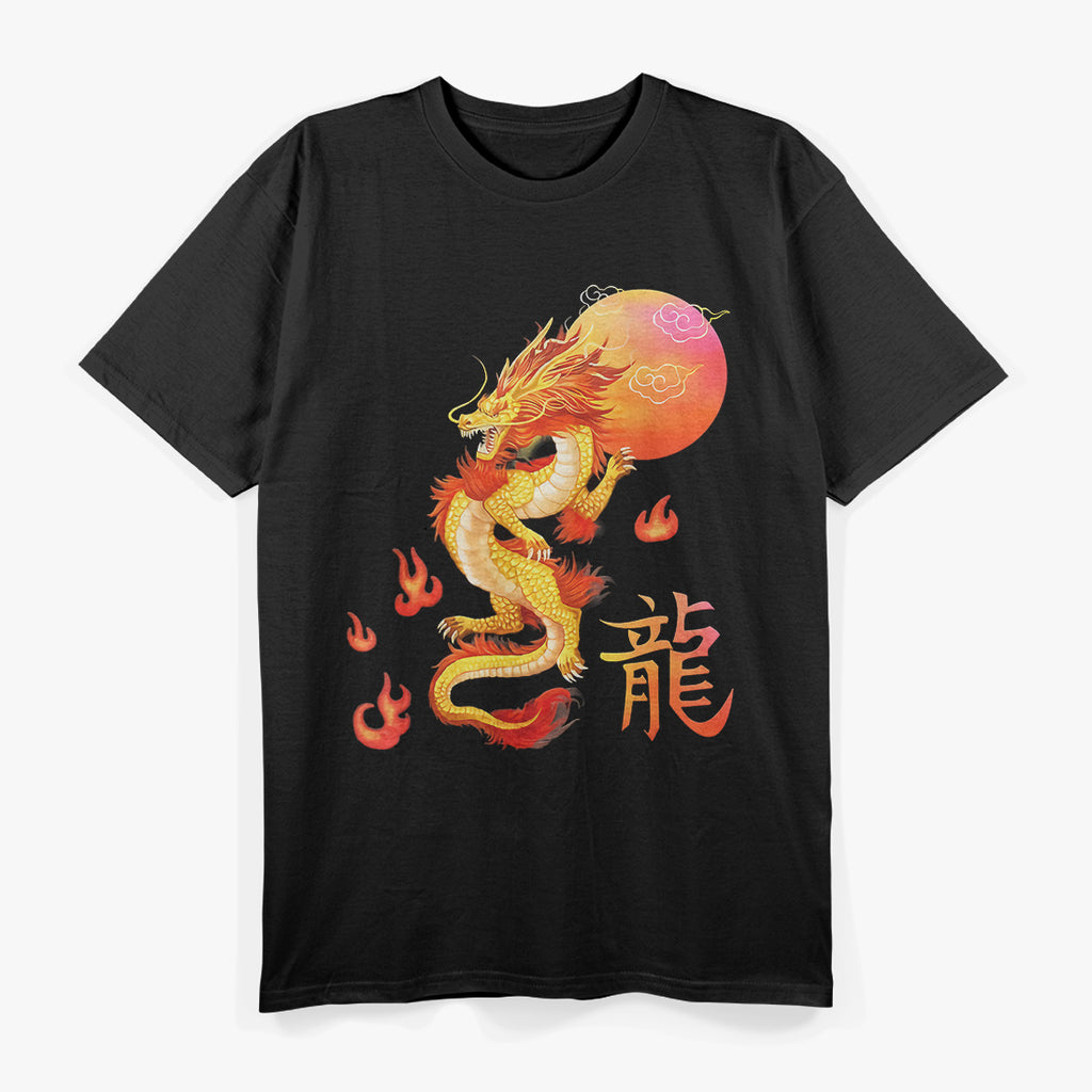 Asian Chinese Dragon - A Powerful Symbol of Fortune and Strength T-Shirt