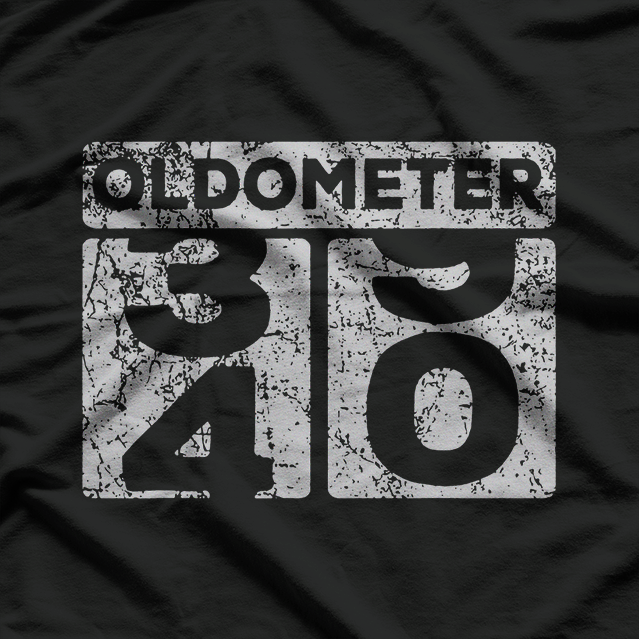 Oldometer 39 to 40 Funny 40th Birthday T-Shirt