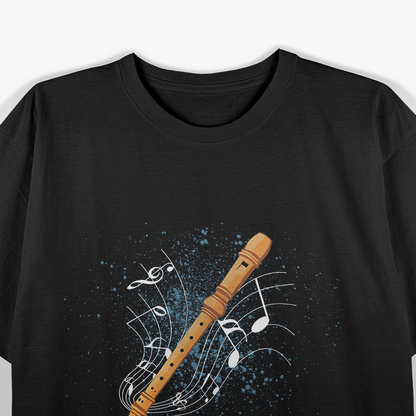 Recorder Orchestra Instrument Flute T-Shirt