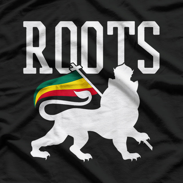 Reggae Lion of Judah Embrace Rastafari Music and Rasta Culture T-Shirt