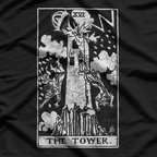 The Tower Tarot Card T-Shirt