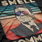 Retro Reagan - I Smell Commies Funny T-Shirt