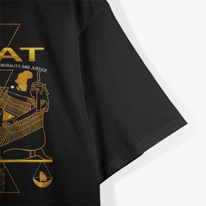 AKD MA'AT Sacred Geometry Science Egyptian T-Shirt
