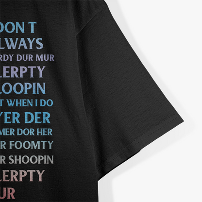 Swedish Chef Funny Herdy Dur Quote T-Shirt