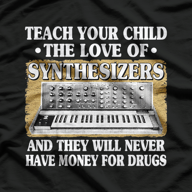 The Love Of Synthesizers Funny Synth Synthesizer T-Shirt