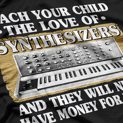 The Love Of Synthesizers Funny Synth Synthesizer T-Shirt