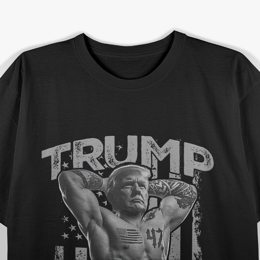 Muscle Trump - Bodybuilding President 2024 T-Shirt