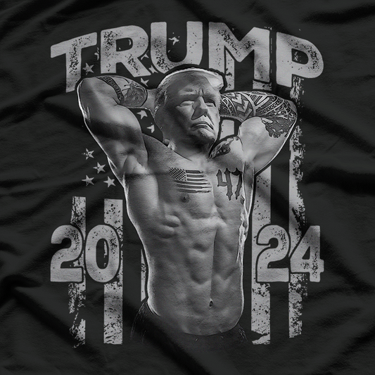 Muscle Trump - Bodybuilding President 2024 T-Shirt