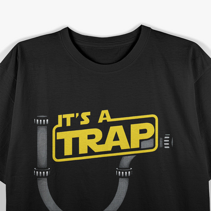 Plumbing Trap Master - Funny Retro Gift T-Shirt