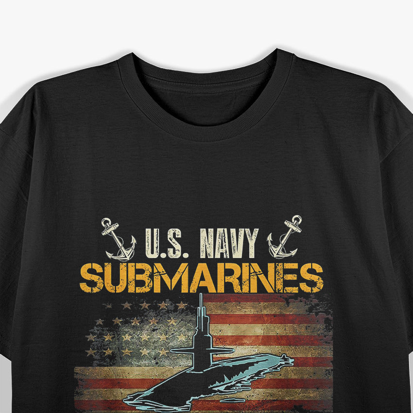 U.S. Submarine Service - Honor the Silent Defenders of the Deep T-Shirt