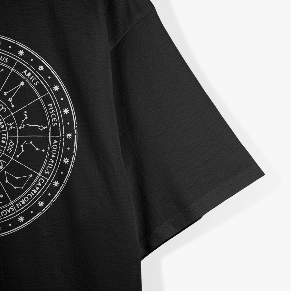 Zodiac Wheel - Horoscope & Astrology Science T-Shirt