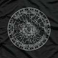 Zodiac Wheel - Horoscope & Astrology Science T-Shirt