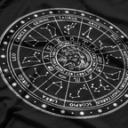 Zodiac Wheel - Horoscope & Astrology Science T-Shirt