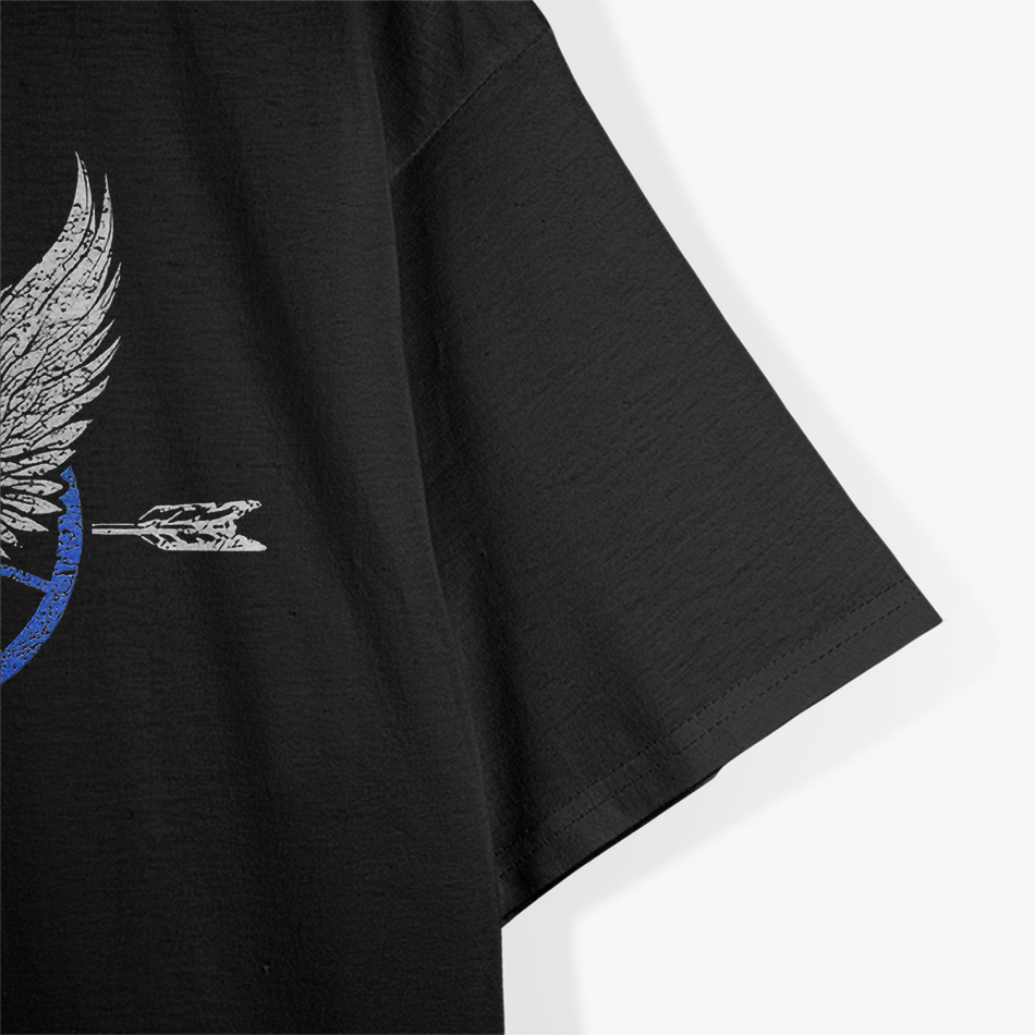 Police Motor Unit Wings Duty Pride T-Shirt