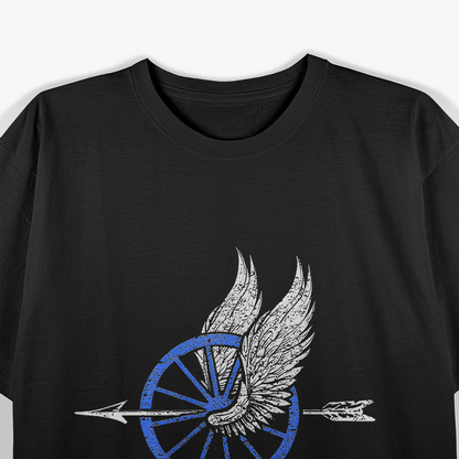 Police Motor Unit Wings Duty Pride T-Shirt