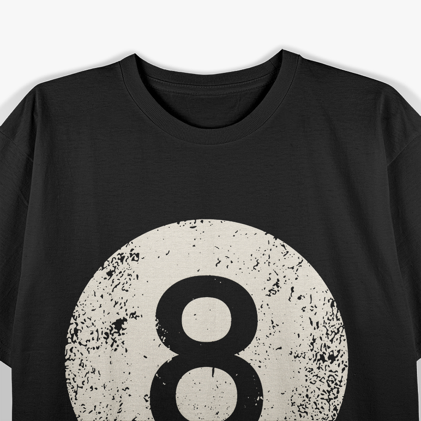 8 Ball Billiard T-Shirt